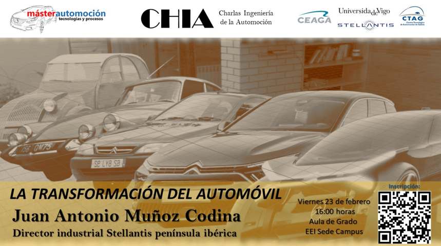 Carátula charla La transformación del automóvil