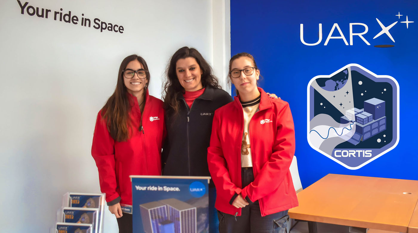 Xuntanza de representantes do equipo con Yanina Hallak, CEO e confundadora de UARX Space